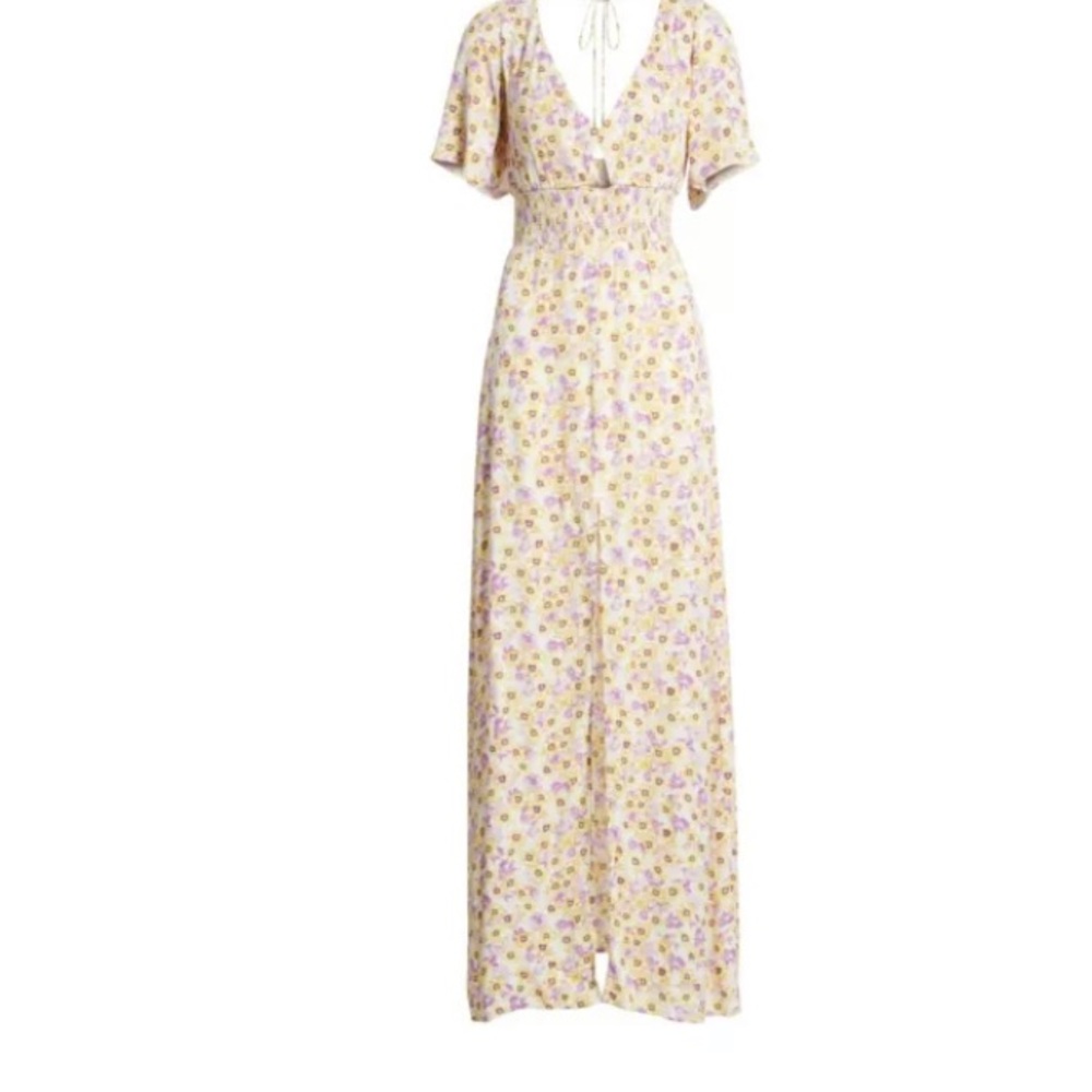 NWT AFRM Tuscany Floral Maxi Dress S